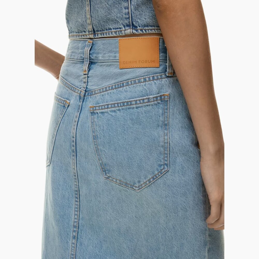 Aritzia The '90s Vintage Maxi Denim Skirt - Picture 5 of 12